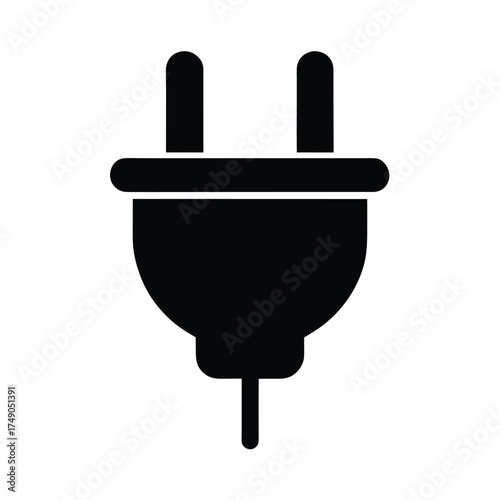 Plug Icon Vector Illustration