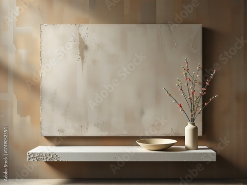 Wallpaper Mural 
keyword: interior, design, modern, living room, furniture, chair, plant, window, lighting, deco Torontodigital.ca