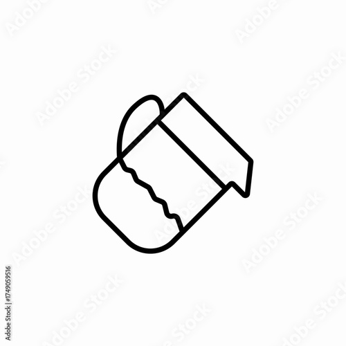 pouring liquid pitcher icon sign vector