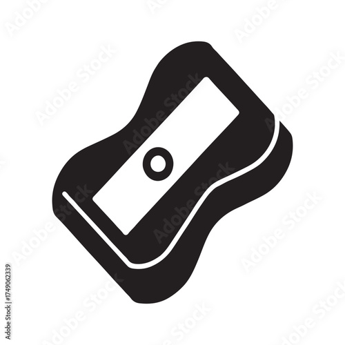 Manual Pencil Sharpener School Tool Icon