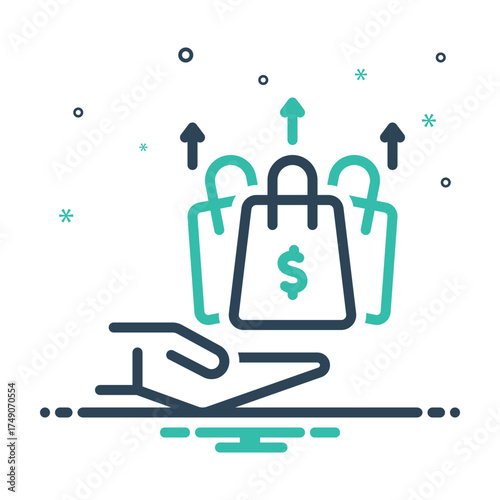 Mix icon for demand pull