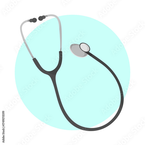 Medicine tool stethoscope Doctor instrument to listen heart lungs