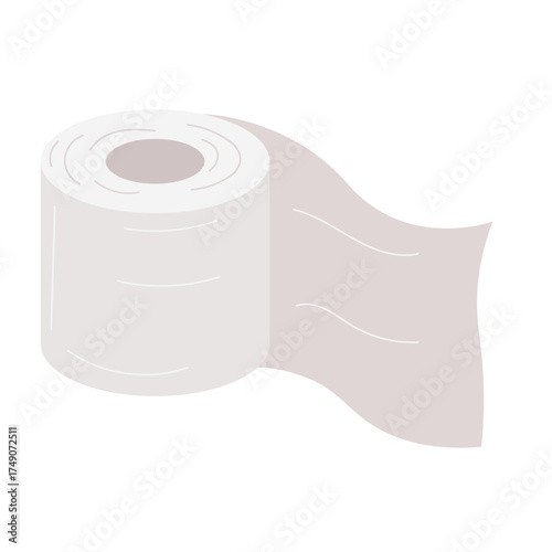 Toilet Paper Roll Ilustration