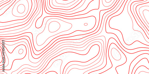 Topographic map background with geographic grid for hiking and mountain sport. luxury topographic wavy pattern and geographic grid map design. paper texture Imitation of a geographical map shade.