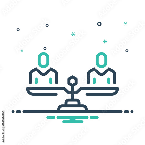 Mix icon for comparison group