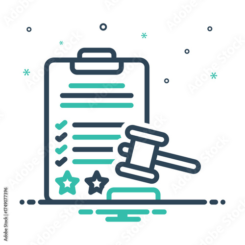 Mix icon for regulatory compliance