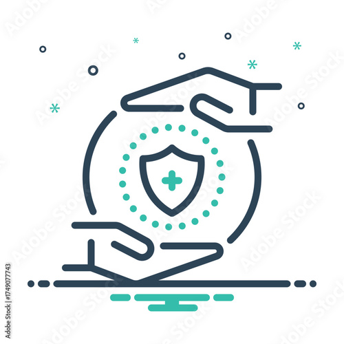 Mix icon for safeness