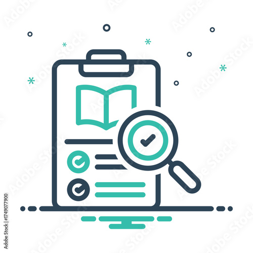 Mix icon for study protocol