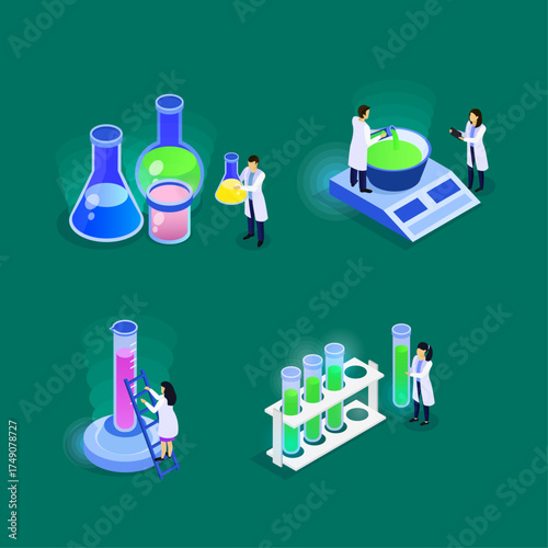 Scientific Experiments and Research in a Laboratory Setting