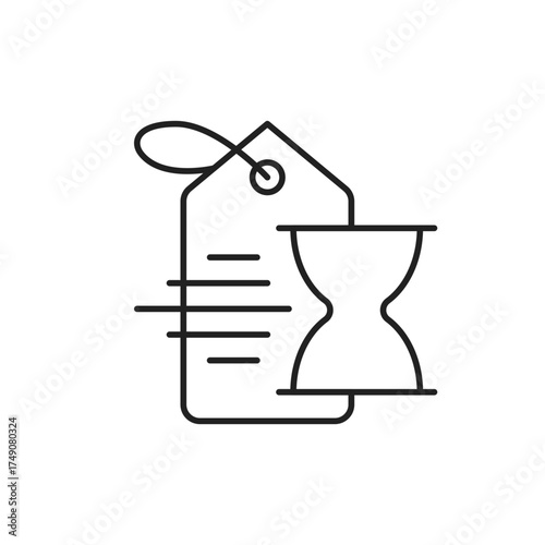 Limited Icon, Time-Sensitive Sale UI Asset.