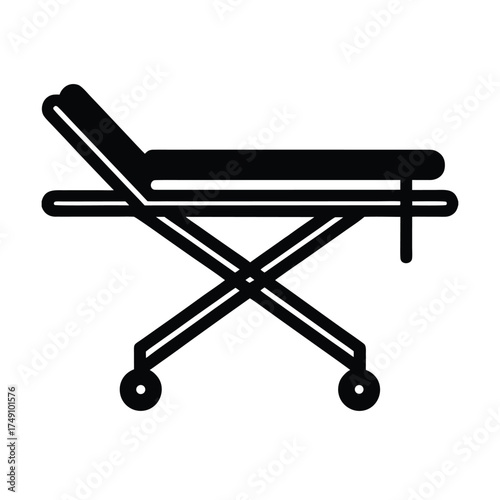 Emergency Stretcher Icon Rescue Equipment