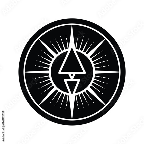 Energy Aura Icon Light Power Symbol
