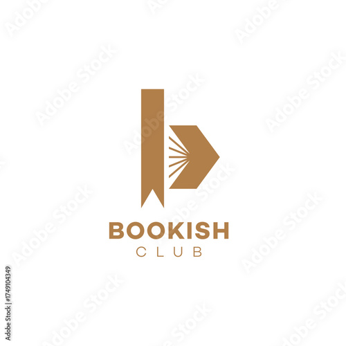 Bookish club logo