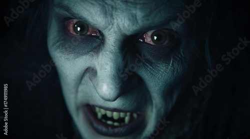 This old, ugly vampire knows witchcraft. Diabolism. Evil magic
