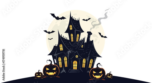 Modern Open-Plan Office Space with City Skyline View