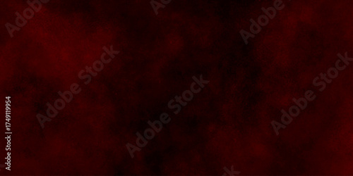 Abstract grunge red and black powder explosion cloud on black background. dark red smoke Like cloud wave effect on black. dark fire flame grunge texture background. toned fiery red sky.