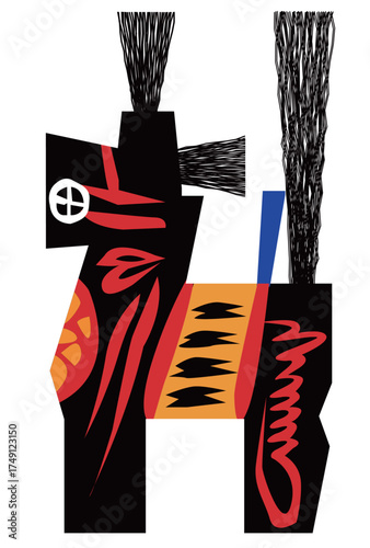 午　年賀状　干支　アイコン