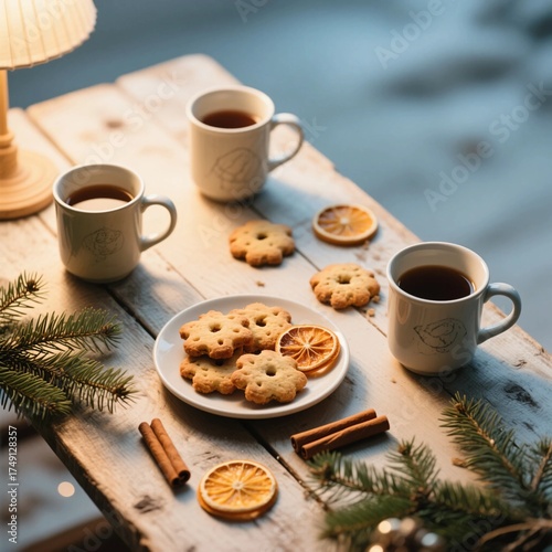 coffee and cookies