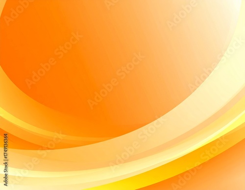 Abstract soft orange with line curve Background template with copy space 