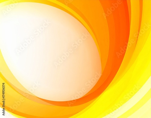 Abstract soft orange with line curve Background template with copy space 