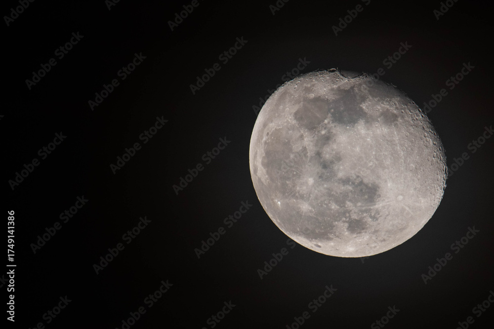 Obraz premium View of our moon