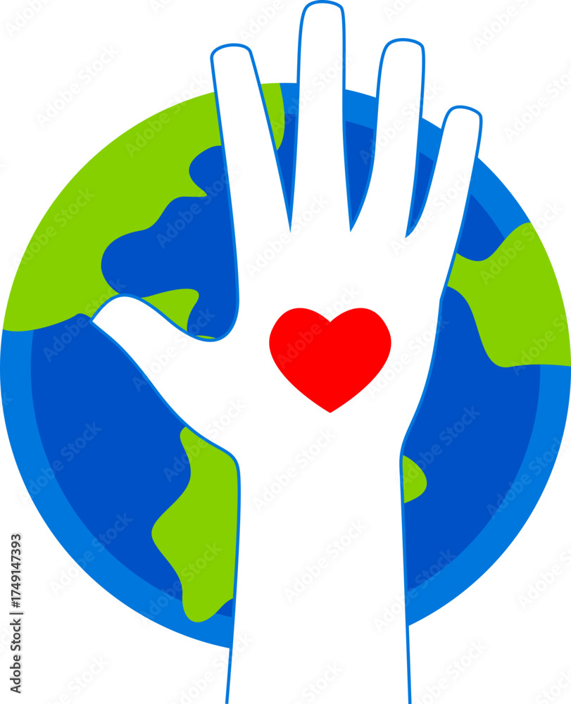 Obraz premium World Kindness Day Logo