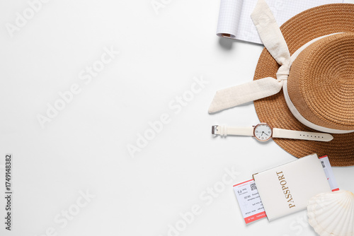 Composition with notebook, ...