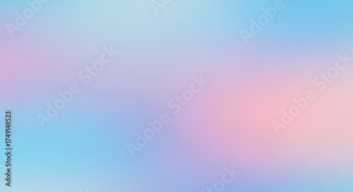 Smooth Pastel Gradient Background Blending Blue Pink and Purple Soft Colors