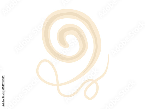 Whipworm Parasite Illustration
