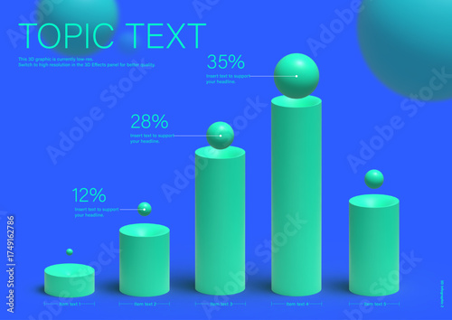 3D Infographic 2