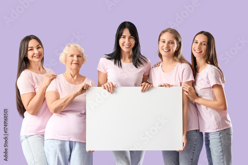 Group of beautiful women wi...