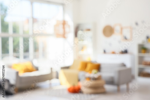 Blurred view of light livin...