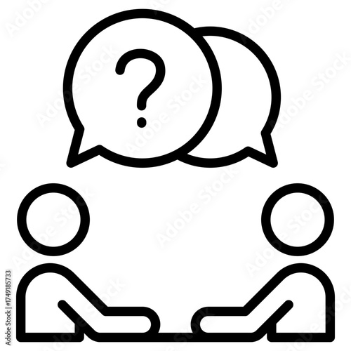 Interview Outline Icon