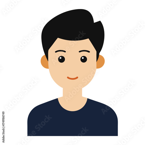  cartoon man vector illustration 
