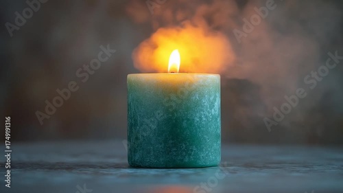 Candlelight Serenity - A Moment of Peace and Reflection.