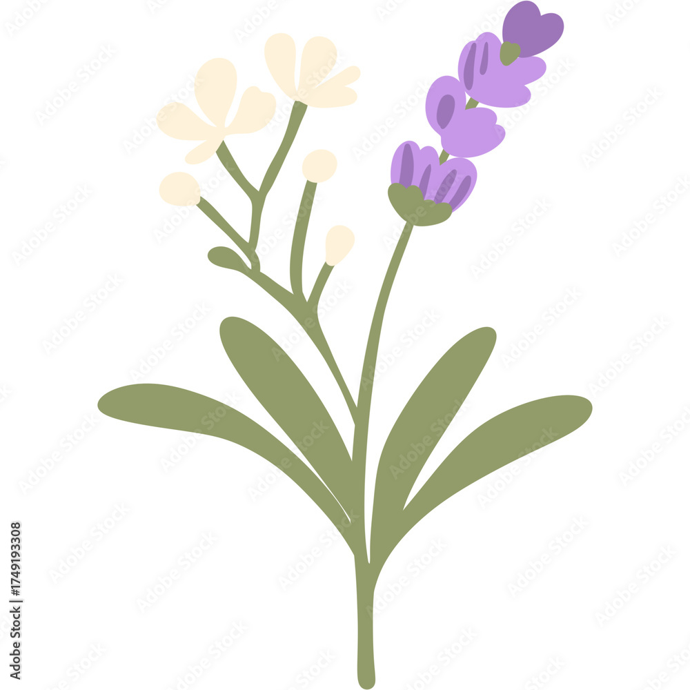 Fototapeta premium Boho Lavender Dreams