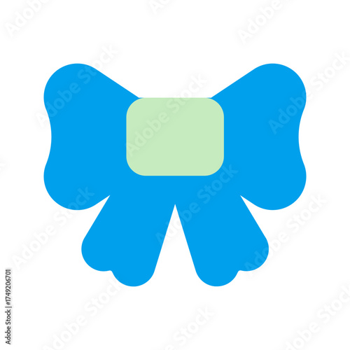 bow tie duo tone icon