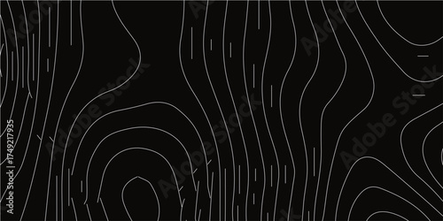 Black and white seamless geometric lines pattern texture illustration backdrop design