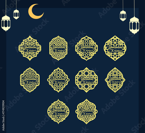 Ramadan kareem charms.eps