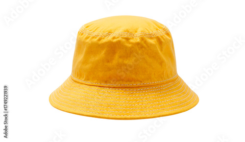 yellow hat isolated
