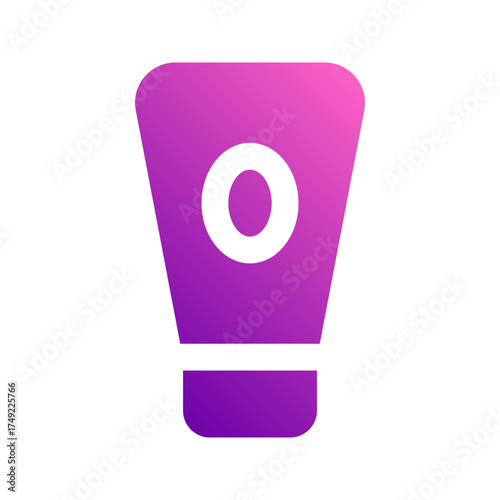 baby cream gradient icon