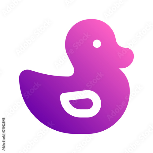 duck gradient icon