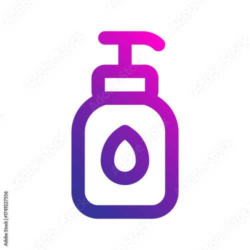 shampoo gradient icon