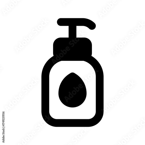 shampoo line icon