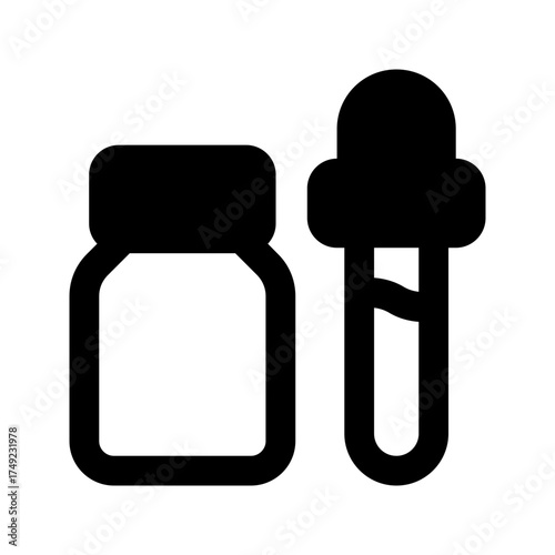 vitamin line icon