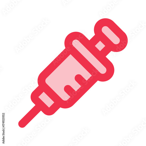 syringe outline fill icon