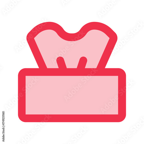 tissue paper outline fill icon