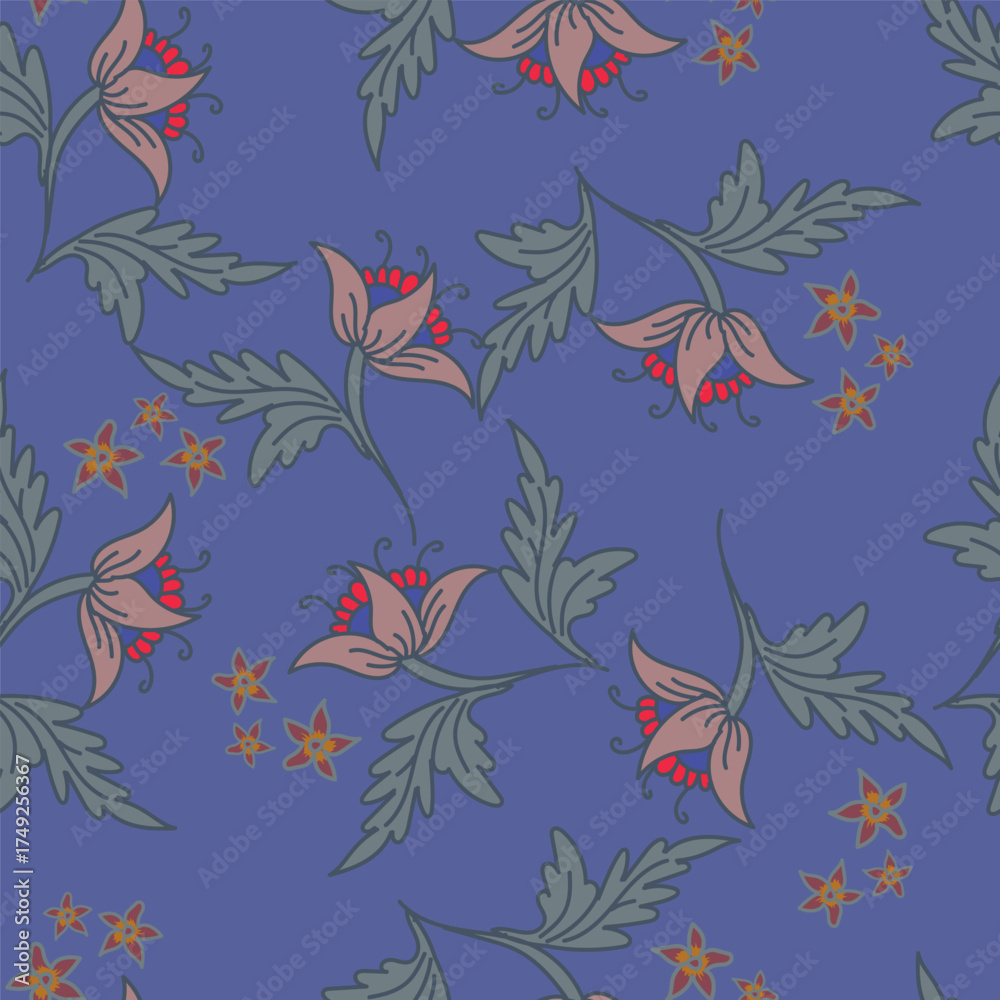 Fototapeta premium seamless floral pattern
