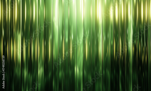 Emerald Glass Texture with Light Reflections – Modern Abstract Background