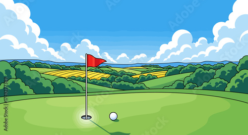 Blue baseball bat illustration for sport